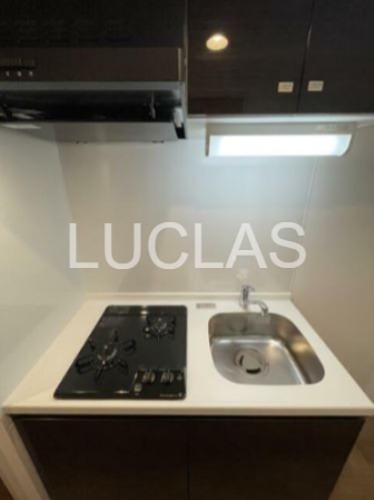 キッチン　2口コンロでお料理もはかどります♪