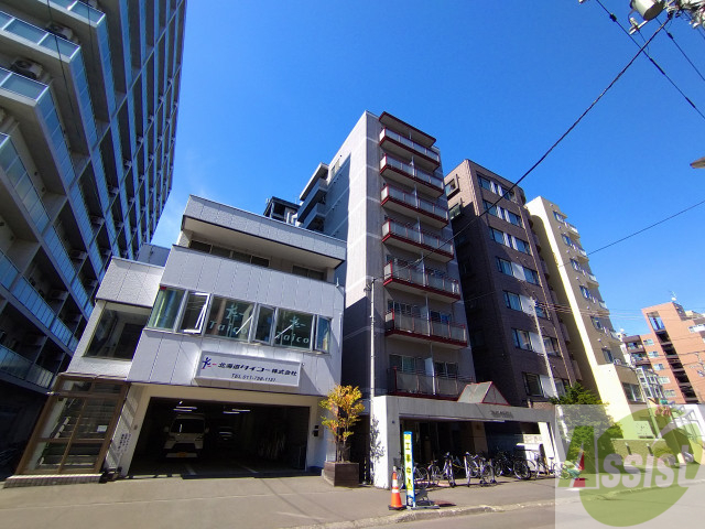 建物外観　札幌市北区北１７条西「トラストコート１７」