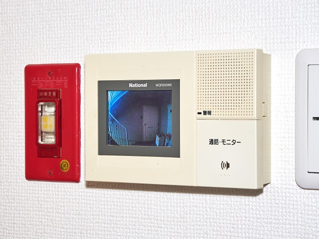 セキュリティ　カラーモニター付インターホン