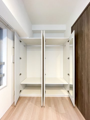 収納　収納があります