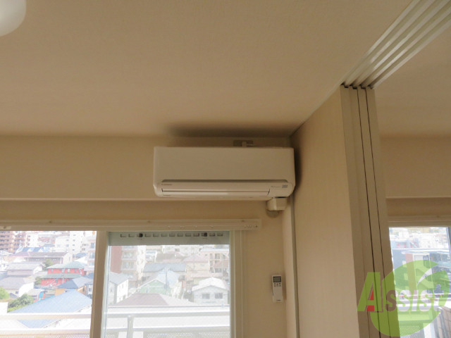 その他設備　エアコンが設置してありますので、寒暖対策もばっちり。