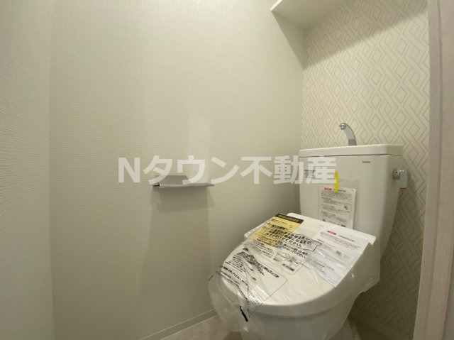 トイレ　ゆったりとした空間のトイレです