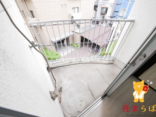 バルコニー　日常使いを想像しながら