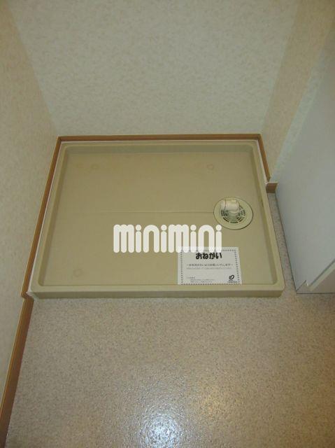 その他設備　女性に嬉しい室内洗濯機置場です。