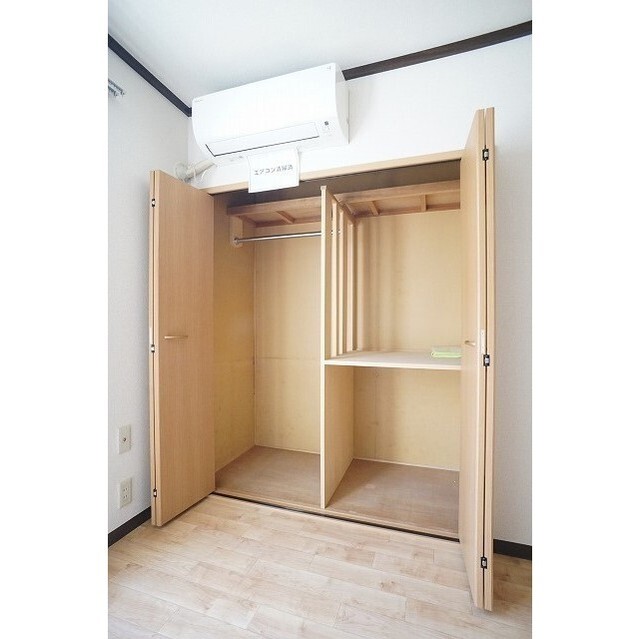 収納　機能的なクロゼット付き♪