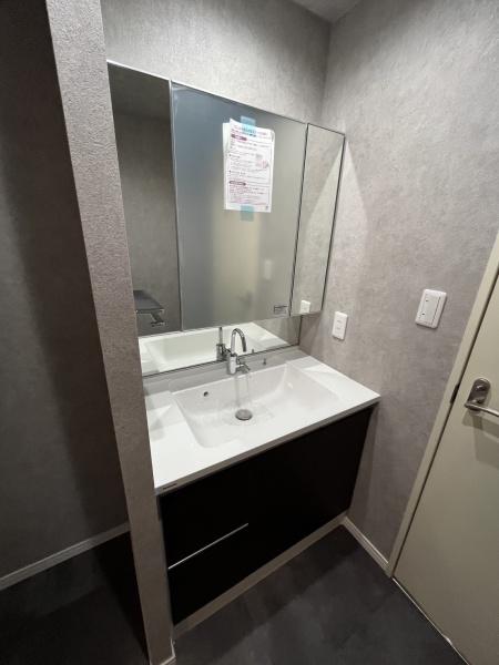 洗面設備　便利なシャンプードレッサー付き