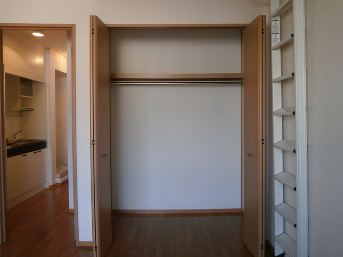 収納　収納のためのスペースです