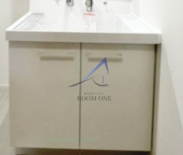 洗面設備　洗面台です。