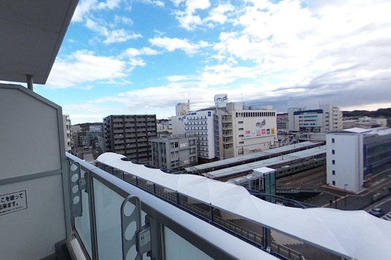 バルコニー　※モデルルームです