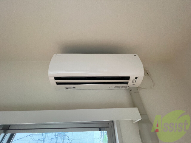 その他設備　エアコンが設置してありますので、寒暖対策もばっちり。