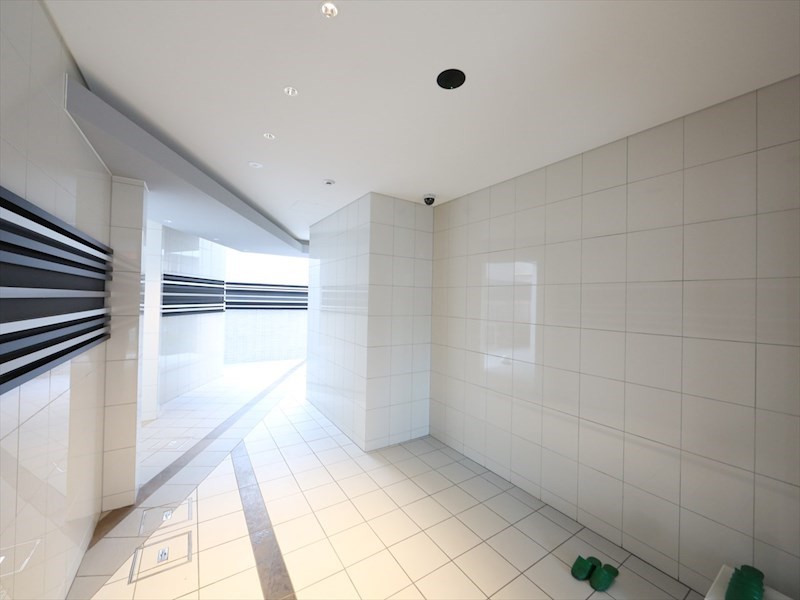 エントランス　エントランス　オートロック　宅配ＢＯＸ　防犯カメラ