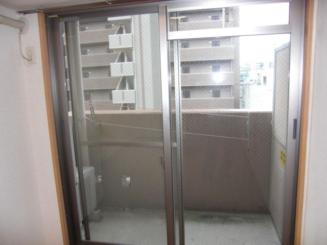 バルコニー　南向きです