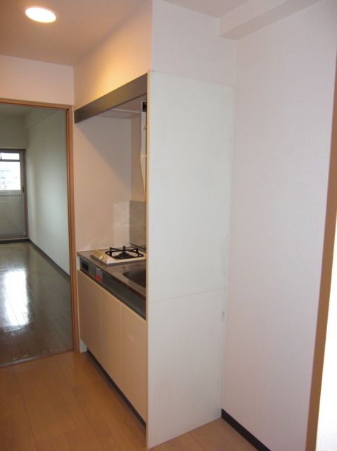 キッチン　１口ガスコンロ付