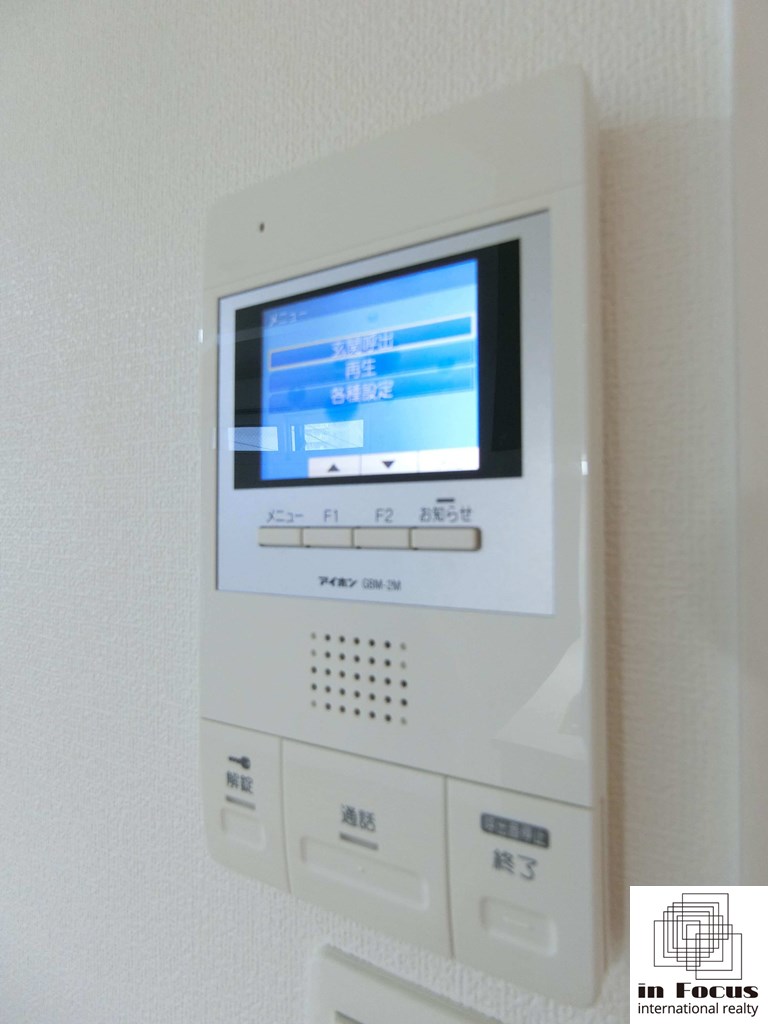 セキュリティ　来客の顔が見える安心のTVモニターホン