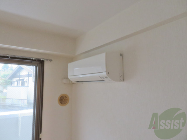 その他設備　エアコンが付いているので入居のその日から快適ですね