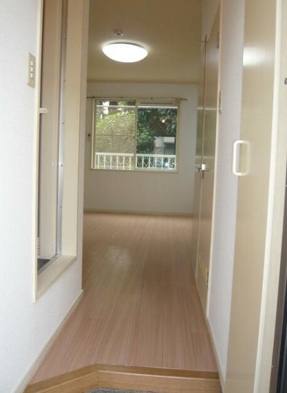 玄関　玄関からの眺望です