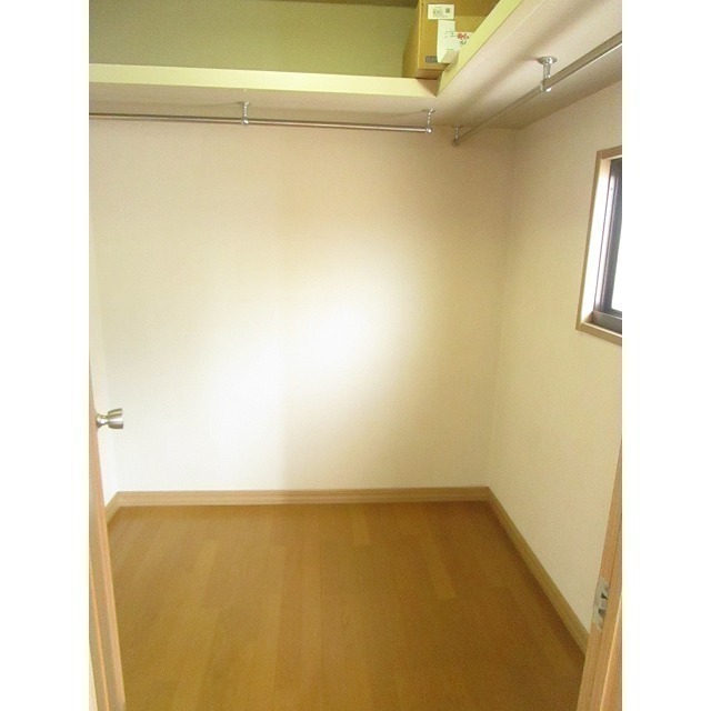 収納　大容量のウォークインクローゼット