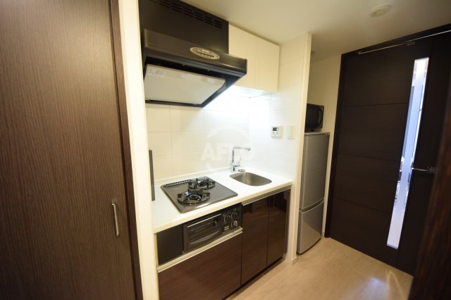 キッチン　カスタリア堺筋本町　ガスコンロ2口