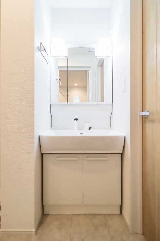 洗面設備　図面と現状に相違がある場合には現状を優先