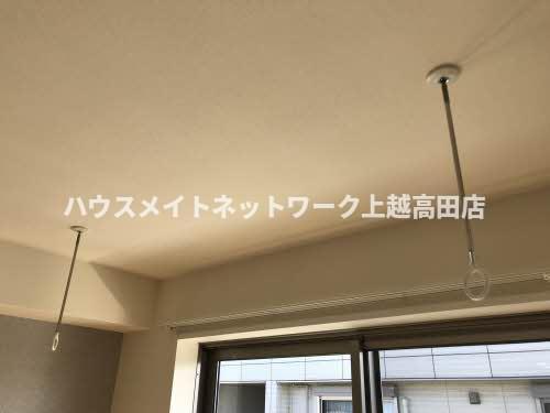 眺望　室内物干し