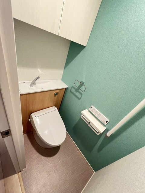 ポムドパン北花田のトイレ写真