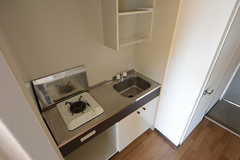 キッチン　1口ガスコンロ付き