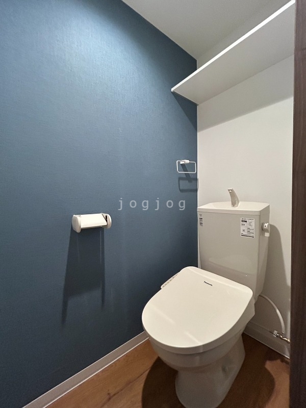 トイレ　温水洗浄便座を完備しています。