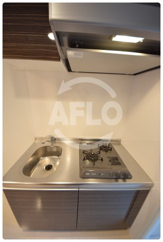 キッチン　Luxe今里II　2口ガスシステムキッチン