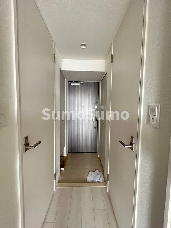 玄関　明るい玄関です