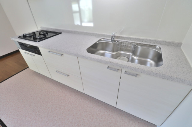 キッチン　調理のしやすい　広々キッチン！