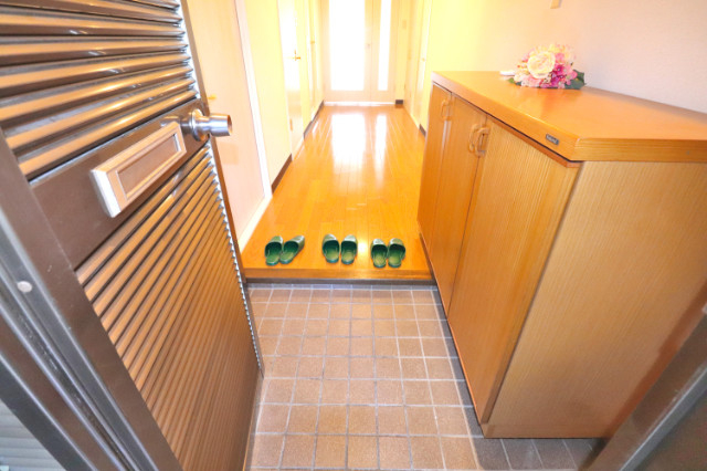 玄関　嬉しいシューズボックス