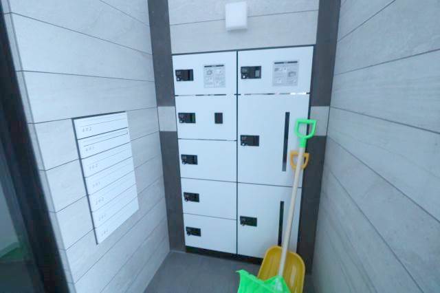 エントランス　宅配ボックス♪