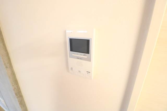 セキュリティ　モニター付きインターホンで安心♪