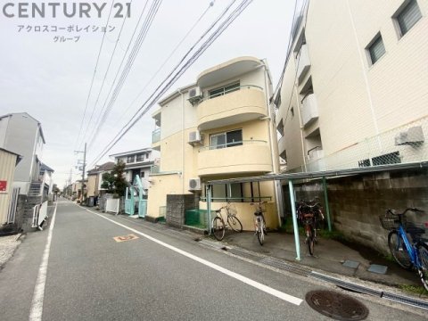 建物外観　ペット飼育相談OKの単身向け物件！