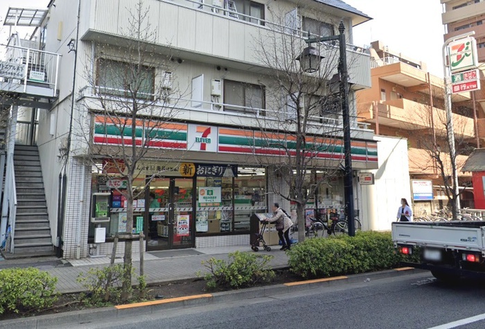 コンビニ　セブンイレブンムサシ小金井北口店（コンビニ）まで300m