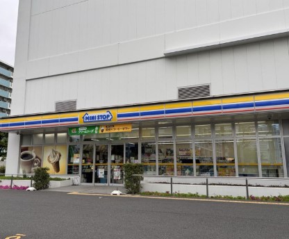 コンビニ　ミニストップ福通越中島店（コンビニ）まで208m