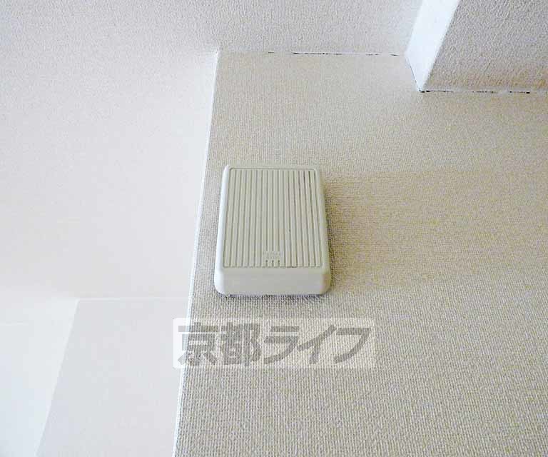 セキュリティ　来客時も安心です。