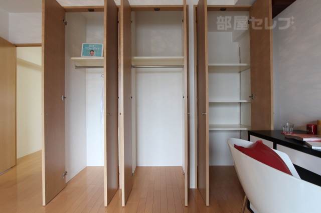 収納　収納も充実
