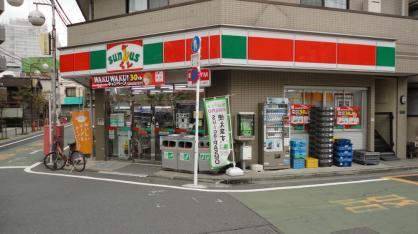コンビニ　サンクス四谷若葉店（コンビニ）まで382m