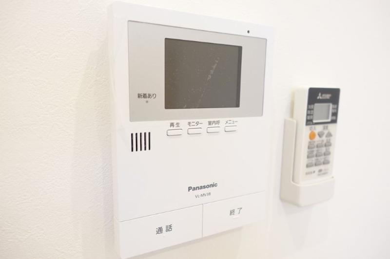 セキュリティ　モニタ付きインターホン※同シリーズ物件の写真になります