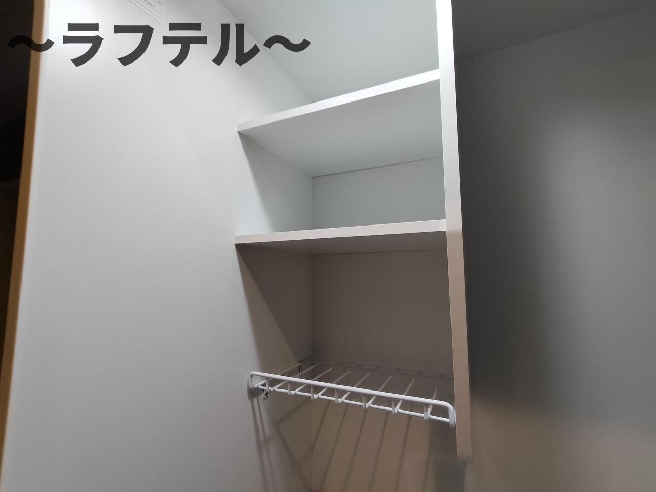 収納　別号室イメージ、ロフトはありません。