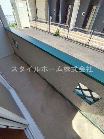 バルコニー　別部屋写真です。