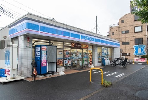 コンビニ　ローソン 西保木間二丁目店（コンビニ）まで375m