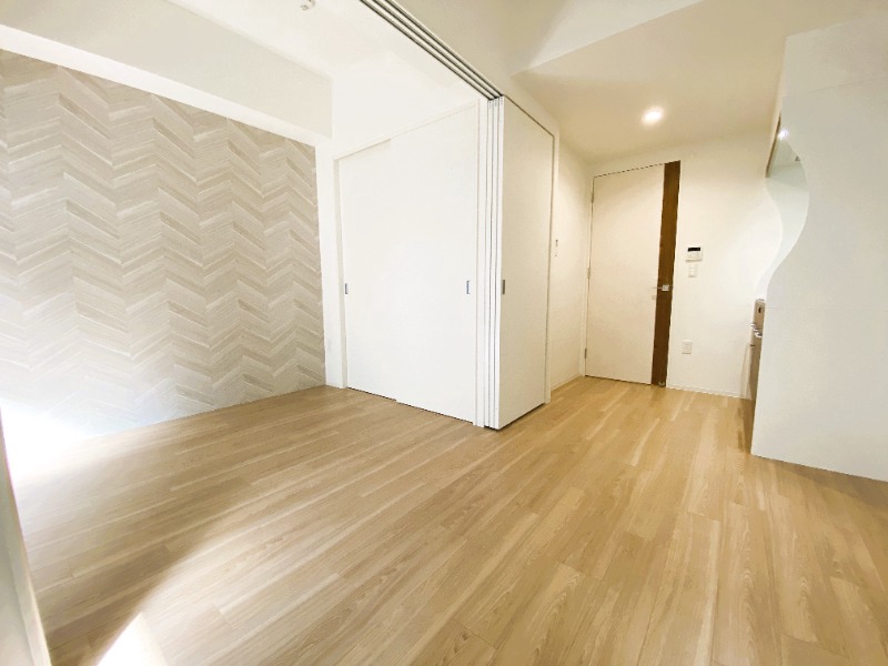 その他部屋・スペース　アクセントクロスでオシャレな空間に♪