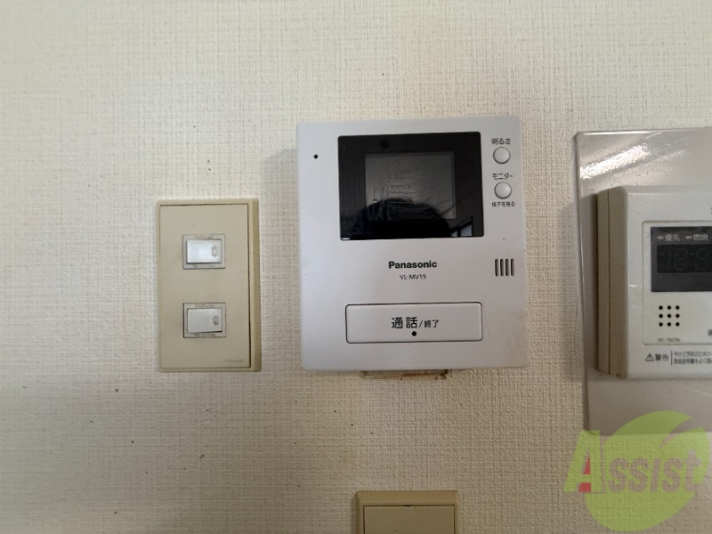 その他設備　インターホンがあるので急な来客でもあわてる事はありません