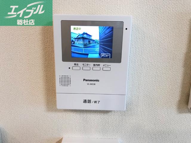 セキュリティ　カメラ付インターホン（イメージ）