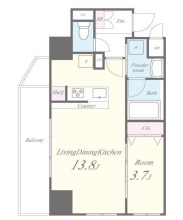 MBC RESIDENCEの間取り写真