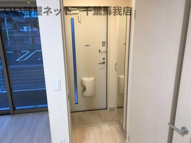 玄関　収納もある玄関です