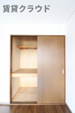 収納　十分な収納スペースがあります