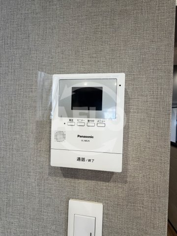 セキュリティ　メゾンドール高麗橋　モニター付きインターホン